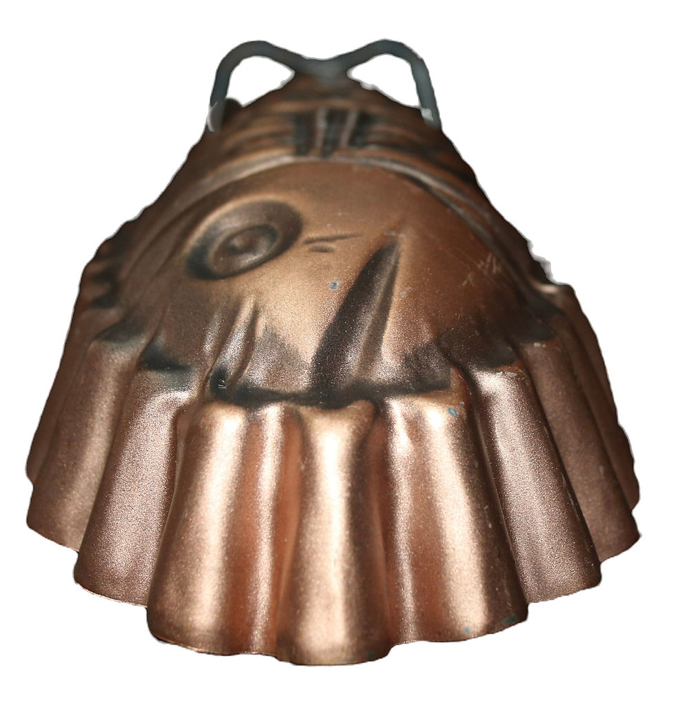 Thumbnail: Preloved Metal Fish Mould for wall display