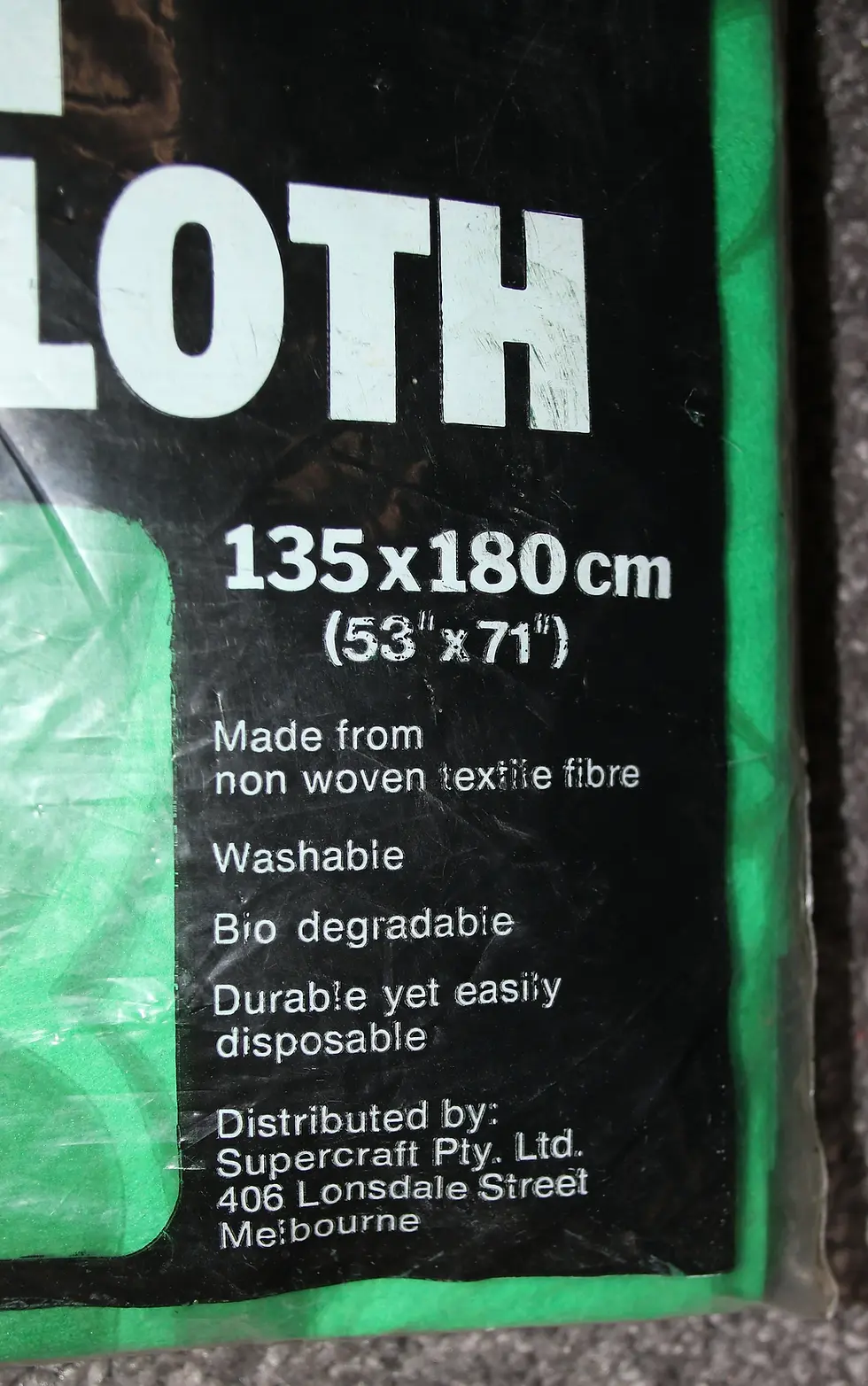 Μικρογραφία: Vintage Supercraft Finnish Tablecloth, in original packaging.