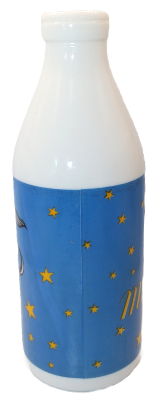 縮圖：Preloved Milk Glass Milk Bottle Cow Jumps Over the Moon