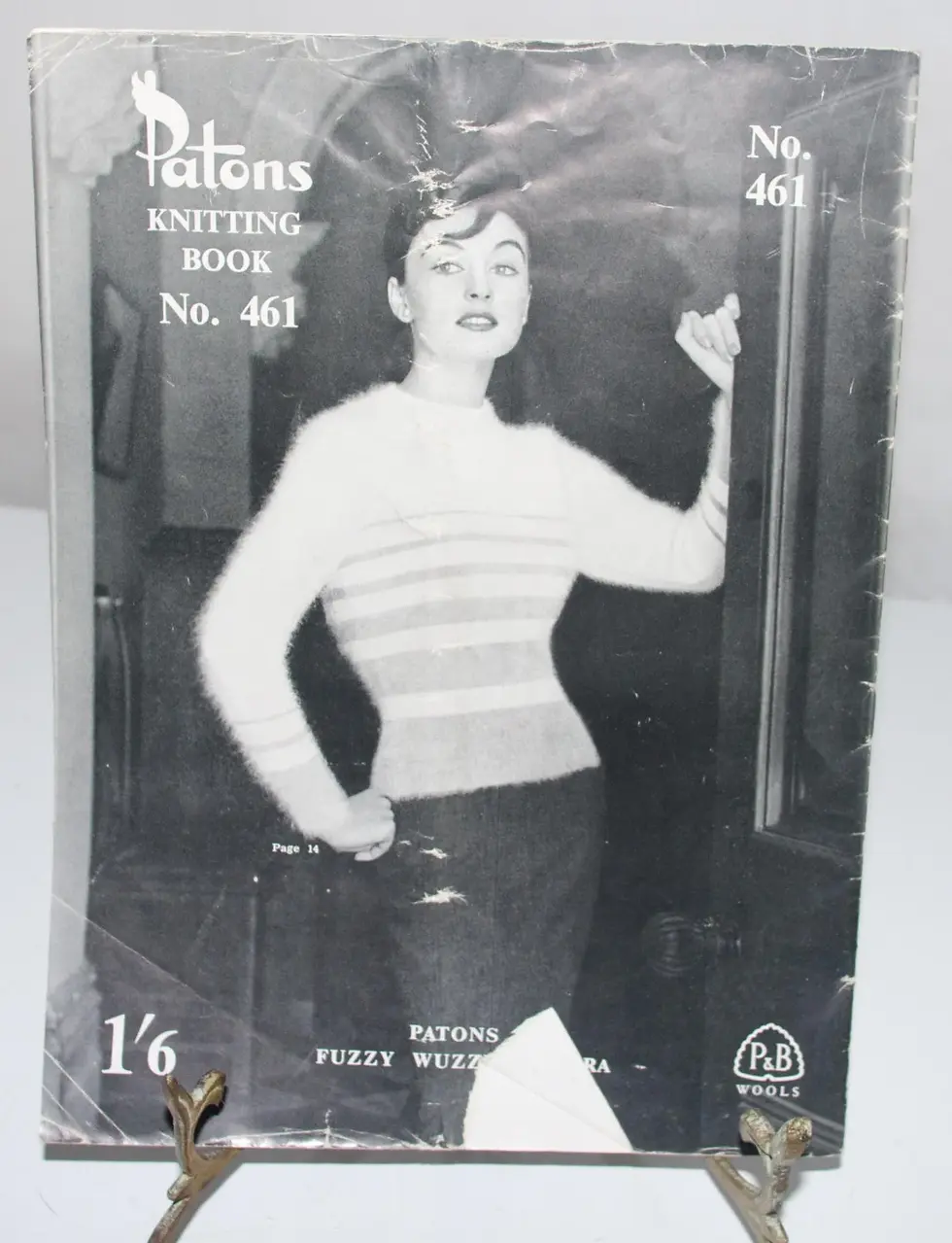 Vintage Patons Knitting Book no. 461. OOP Patterns