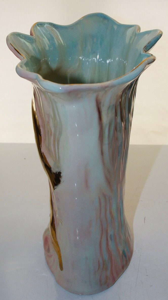 Miniaturbild: Preloved Lustreware Vase - Lusterware Fish Vase