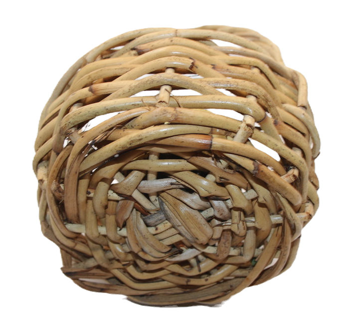 Miniatura: Preloved Wicker basket with flower frog