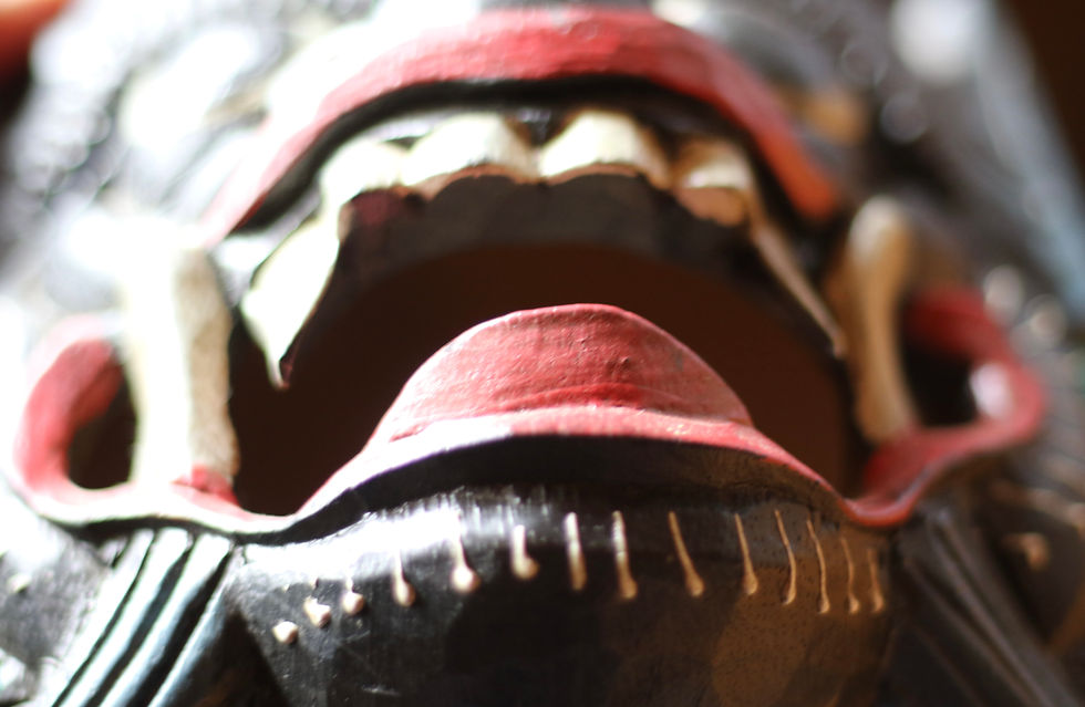 縮圖：Preloved Vintage Wooden Mask, Hand-carved Indonesian Balinese Barong Mask