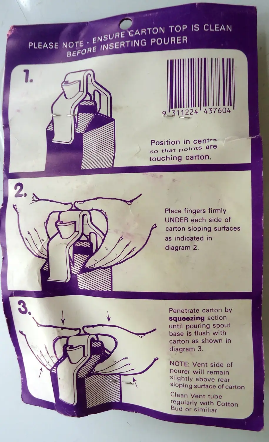 Μικρογραφία: Preloved Cottees Pouring Pal, in original packaging.