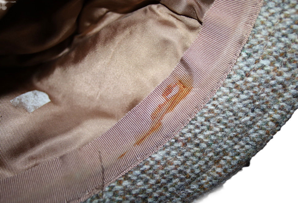 Miniaturbild: Preloved Vintage Harris Tweed Hat, 6 3/4 55 Small Country-Style Hat