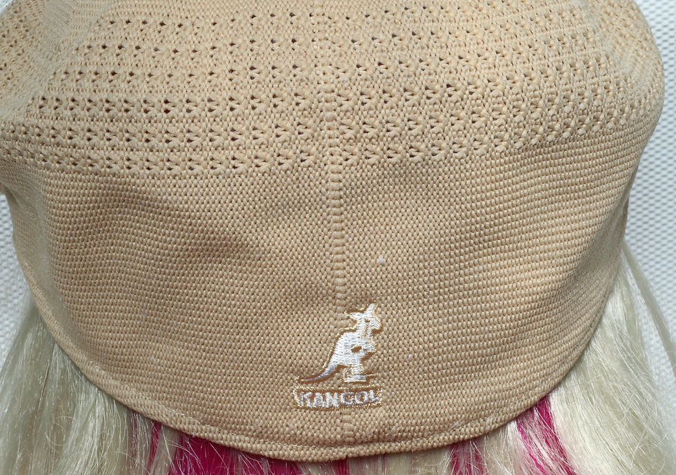 Miniatura: Preloved Kangol Design flat cap, medium size