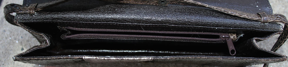 Миниатюра: Preloved Vintage Snakeskin Clutch, Vintage Snakeskin Purse