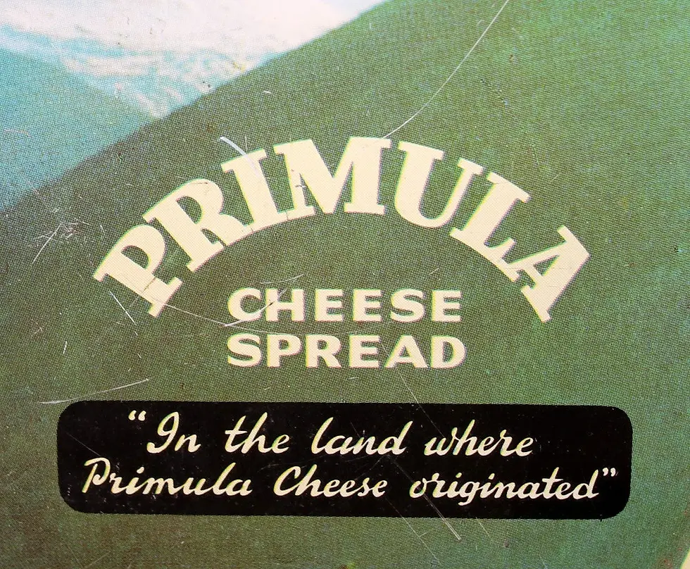 Miniaturbild: Preloved Round metal tray, Primula Cheese Spread