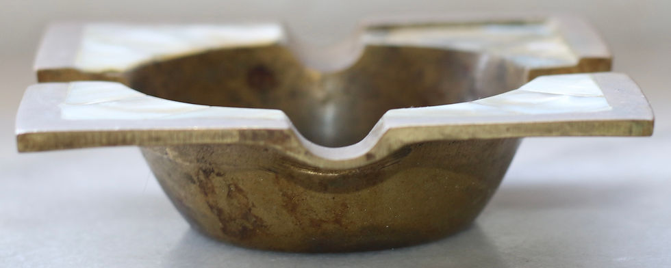 Μικρογραφία: Preloved Brass Ashtray, Brass Ash Tray