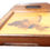 Miniature : Preloved Wooden Marquetry Tray
