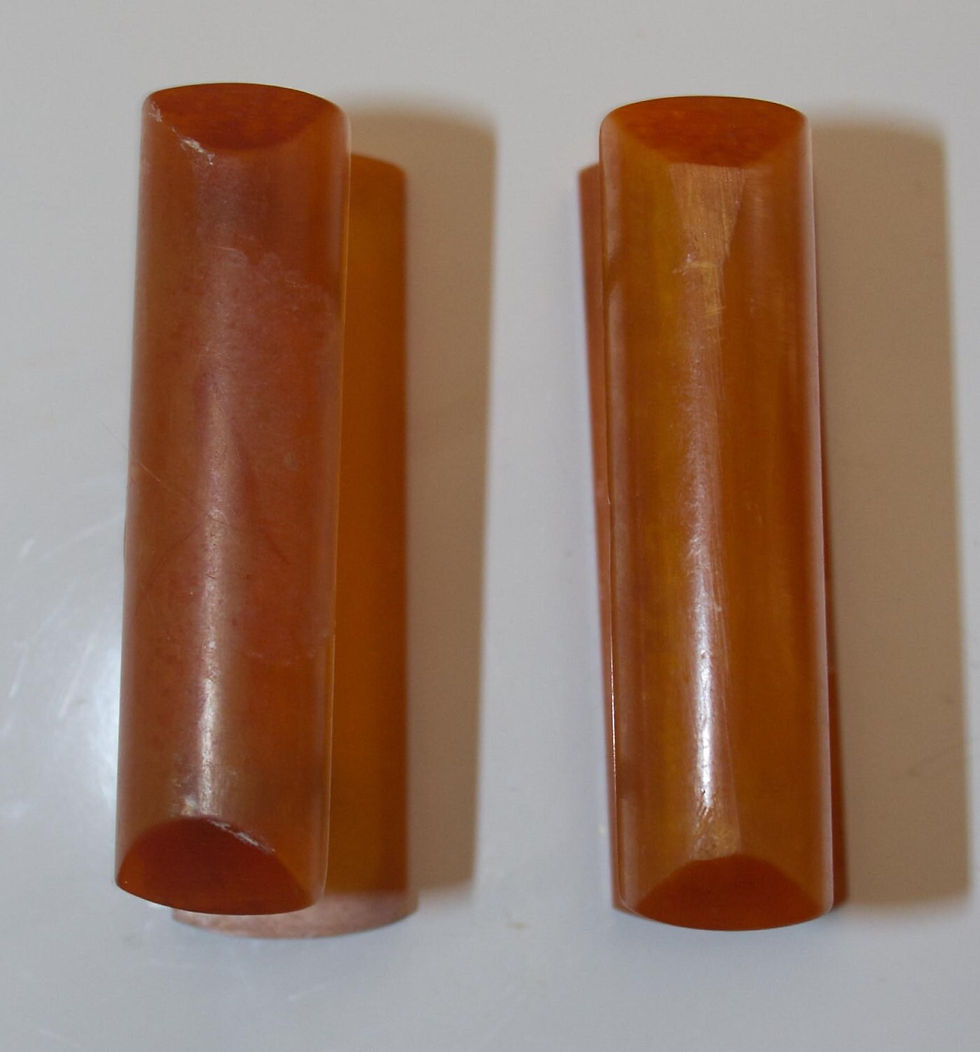 Thumbnail: Preloved Vintage Plastic Cabinet Handle, Cabinet Handle