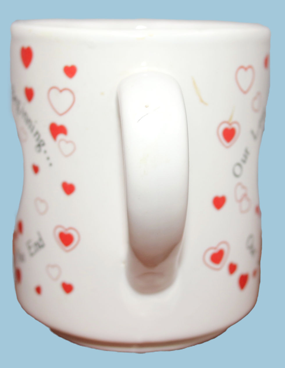 縮圖：Preloved Novelty Our Love has no beginning or end Mug