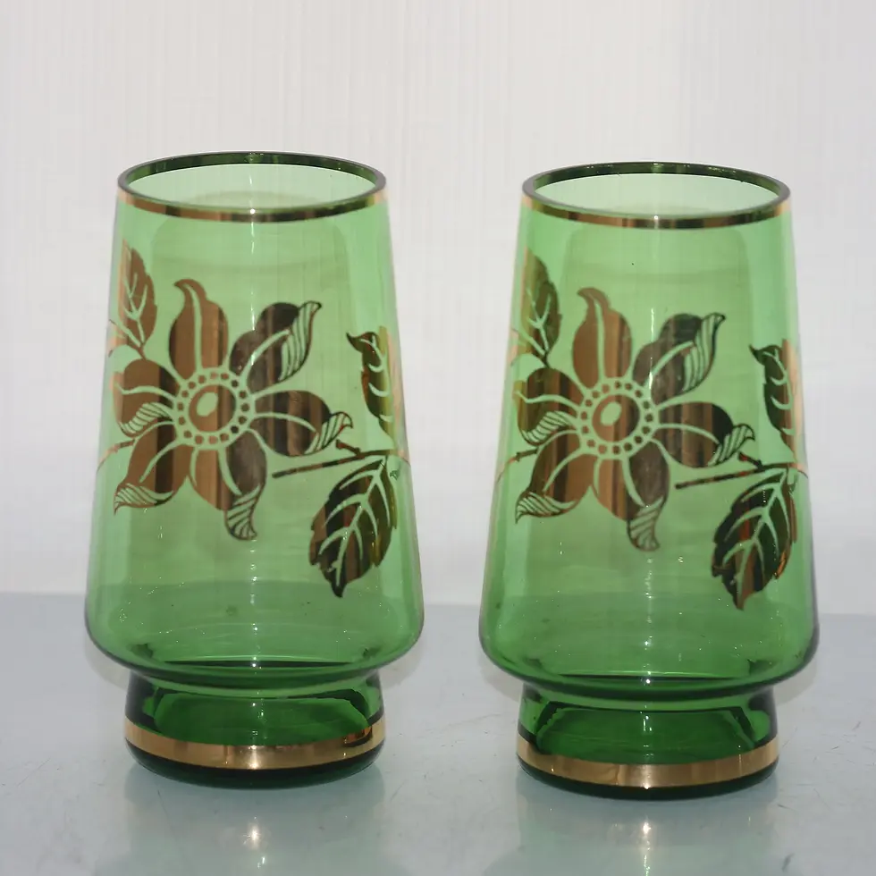 Miniaturbild: Preloved Glass Water jug and two glasses