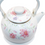 Miniature : Preloved Vintage floral enamelware kettle