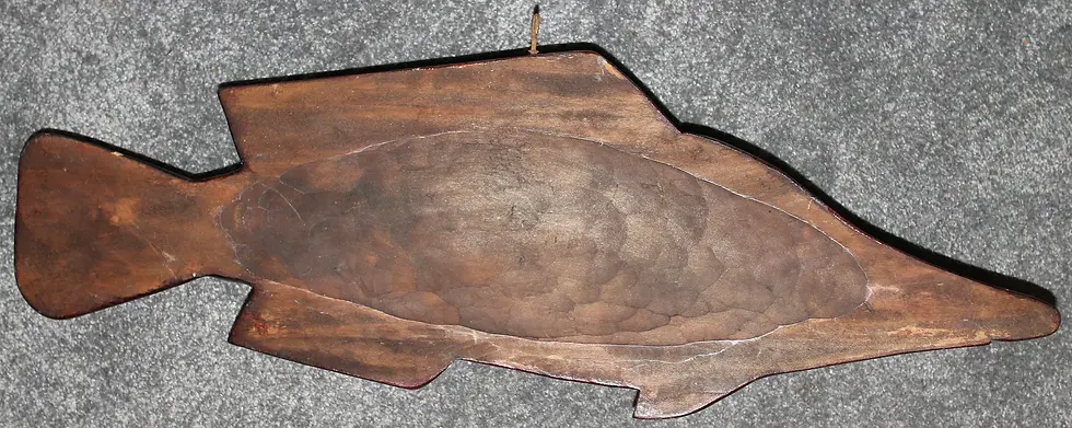 Μικρογραφία: Preloved Wooden Fish Wall Hanging, Marlin Wall Hanging