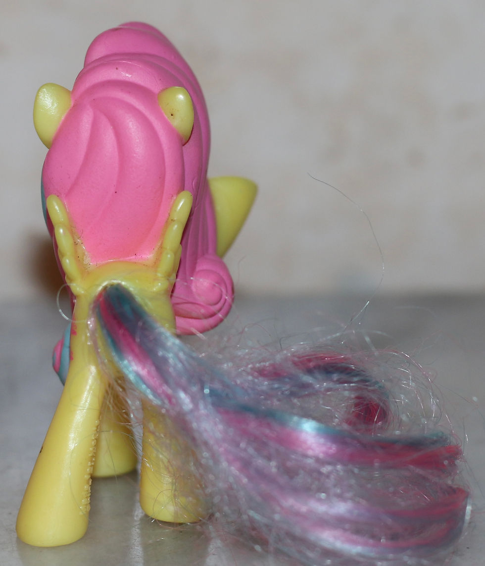 Thumbnail: Preloved Hasbro My Little Pony McDonalds Fluttershy MLP Toy