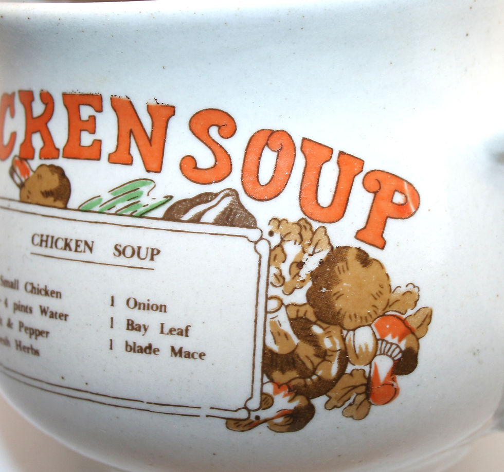 Miniatura: Preloved Chicken Soup Bowl, Soup Recipe Mug