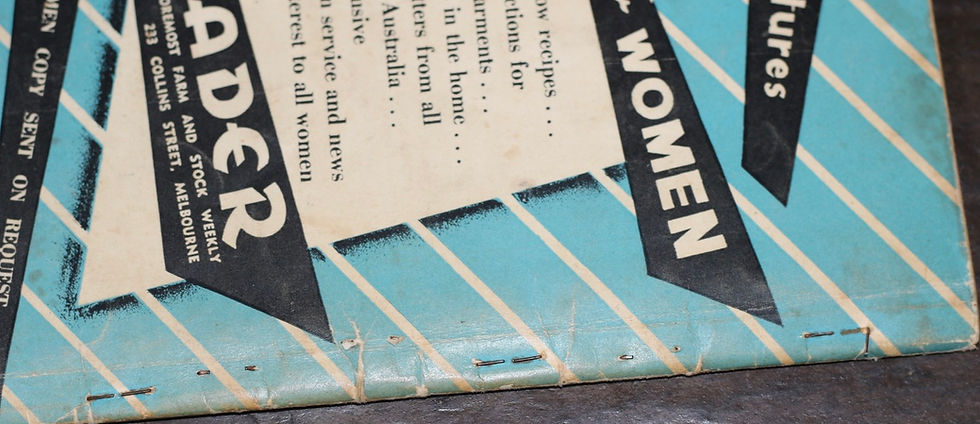 Thumbnail: Preloved Vintage Selected Recipes from The Leader Newspaper Cookbook