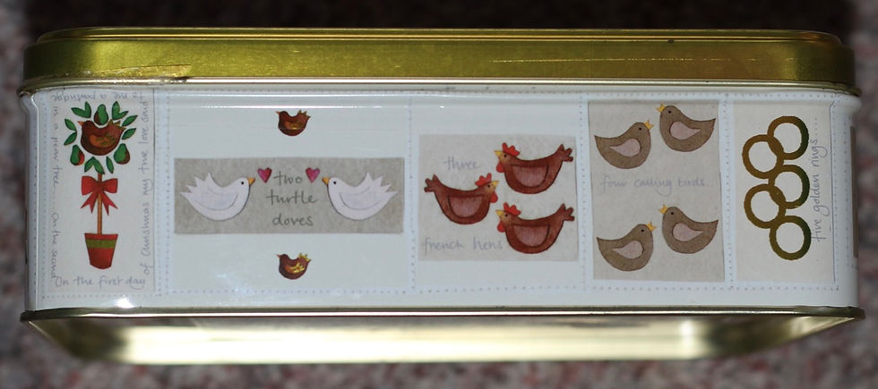 Thumbnail: Preloved The Twelve Days of Christmas Tin
