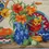 Miniature : Preloved Semco 3260-25 Floral Needlework, Semco Longstitch