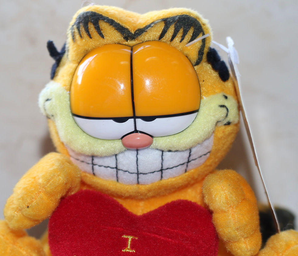 Miniaturbild: Preloved Stuffed Garfield Toy, with original tag