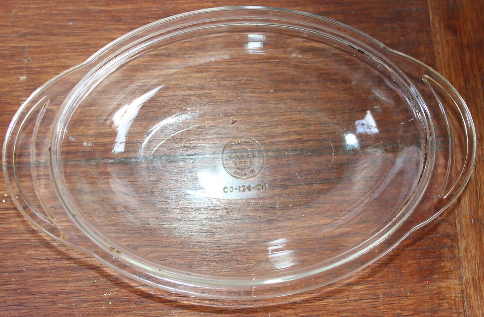 Thumbnail: Preloved Pyrex Australia Glass Casserole Dish, Pyrex Lidded Casserole Dish