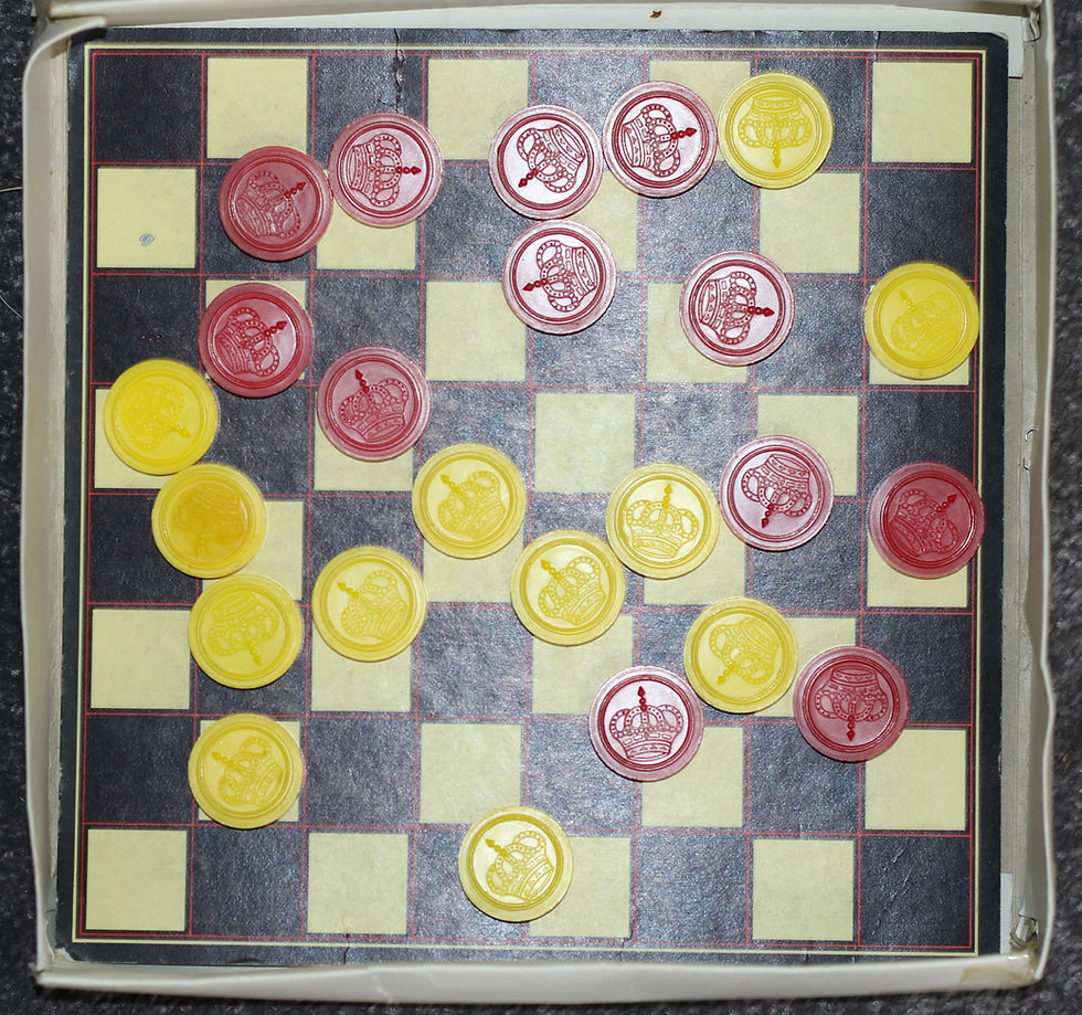Miniature : Vintage Toltoys Pop Cheks with Pop-O-Matic Game Vintage Board Game