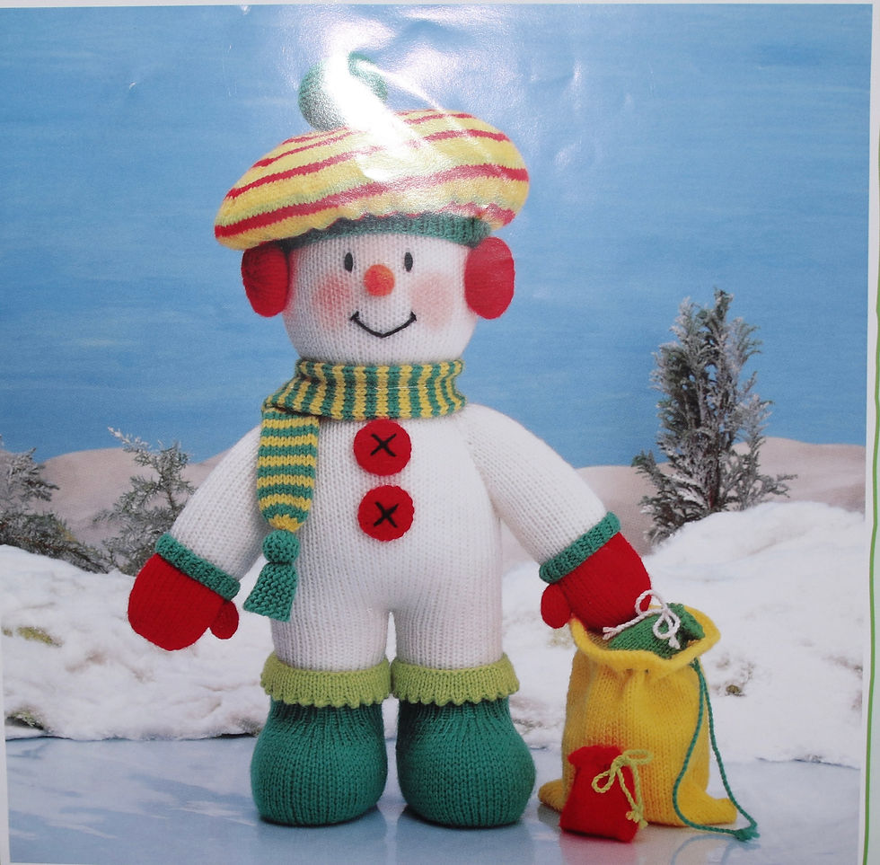 Μικρογραφία: Preloved Jean Greenhowe's Snowtime Friends, OOP patterns.
