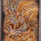Miniature : Preloved vintage copper relief butterfly and flower art piece picture