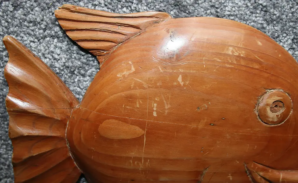 Miniaturbild: Preloved Wooden Fish Wall Hanging