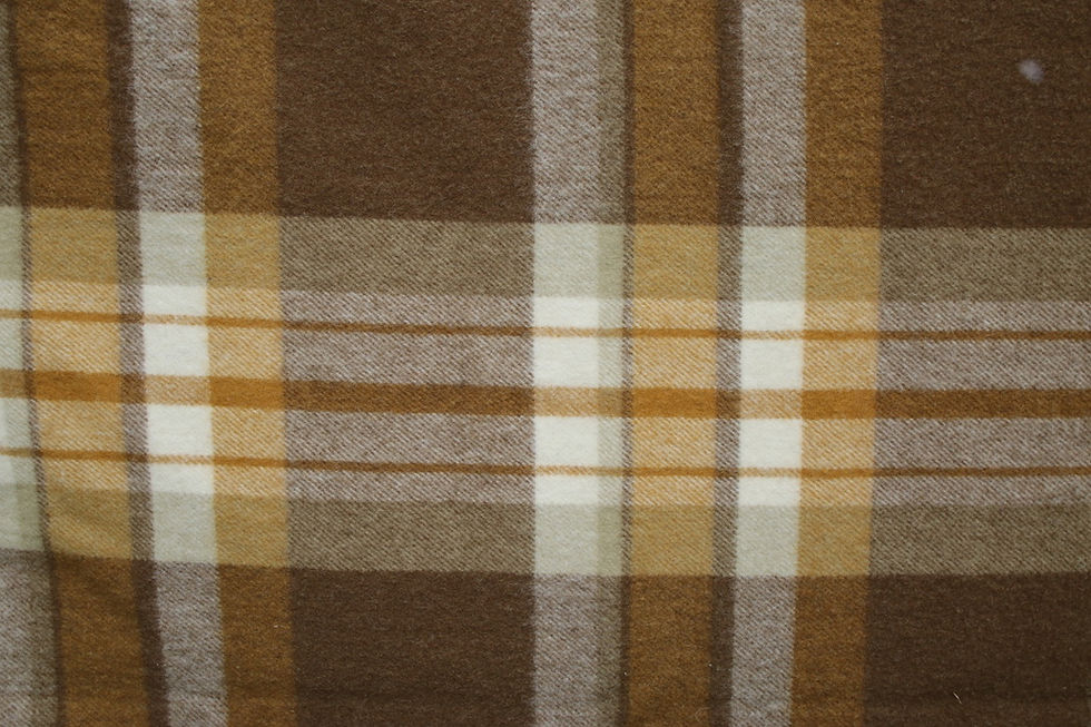 Thumbnail: Preloved Laconia pure new wool double blanket, Weighted Blanket