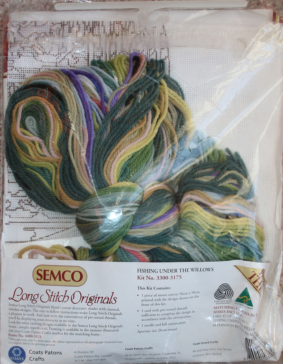 Μικρογραφία: Preloved Semco Long Stitch Classics Fishing under the Willows
