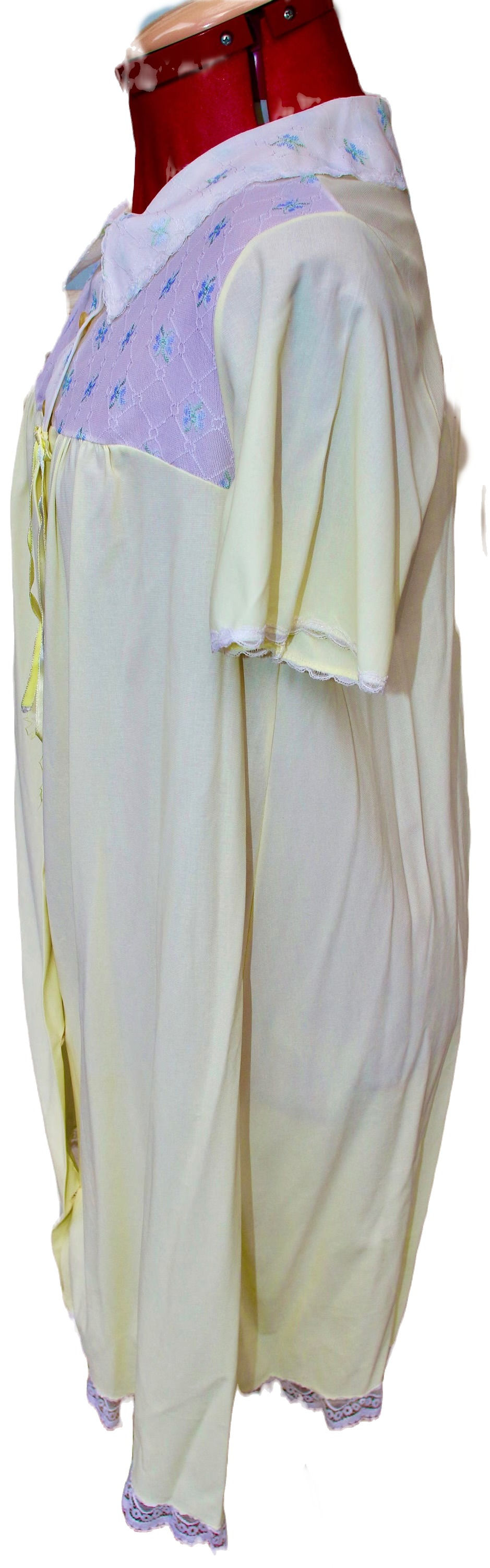 Miniature : Preloved Vintage Nightie, Osti Batiste size 36, Retro Nightwear