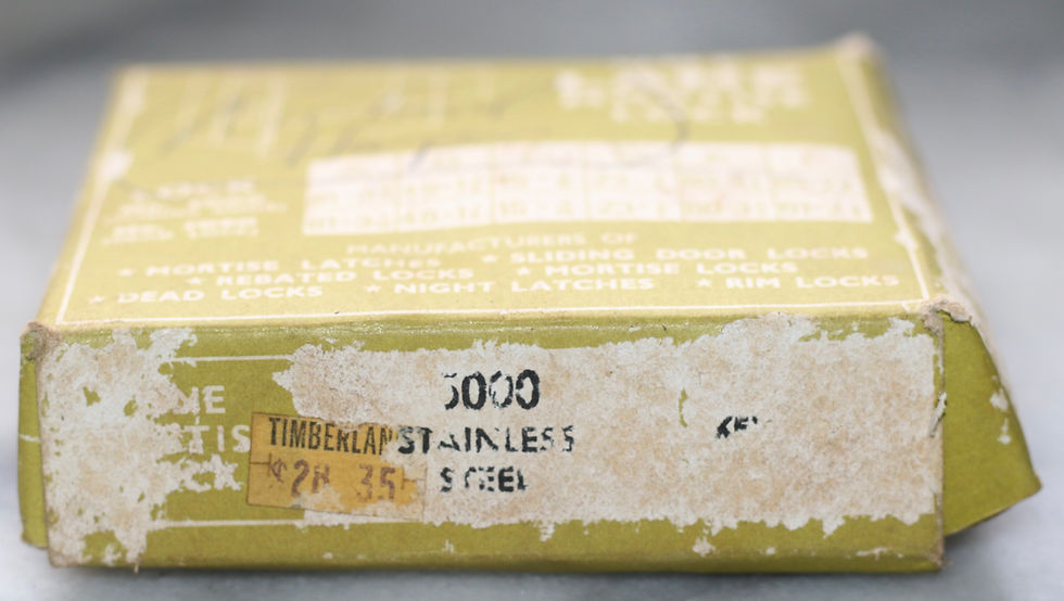 Thumbnail: Preloved Lane door mortice, in original packaging. Key Included