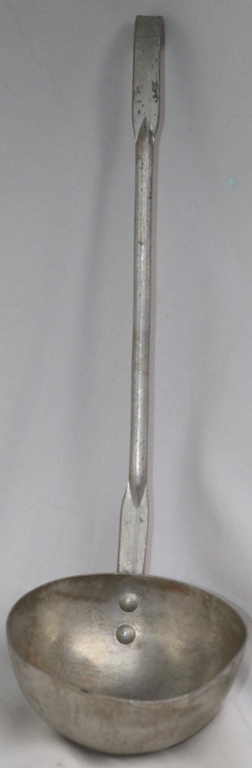 Thumbnail: Preloved Metal ladle, Vintage Kitchen Ladle Utensil