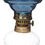 Miniatura: Preloved Glass and metal hurricane lamp, oil lamp