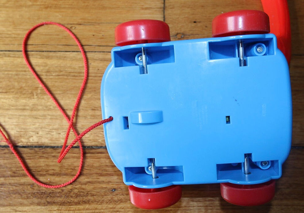 Miniaturbild: Preloved Vintage Fisher-Price Chatter Telephone, Vintage Fisher Price Phone