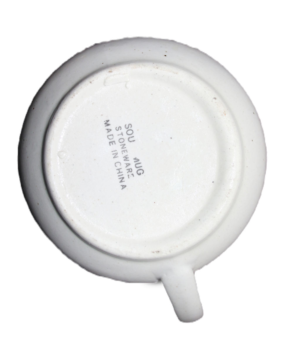Miniature : Preloved Chicken Soup Bowl, Soup Recipe Mug