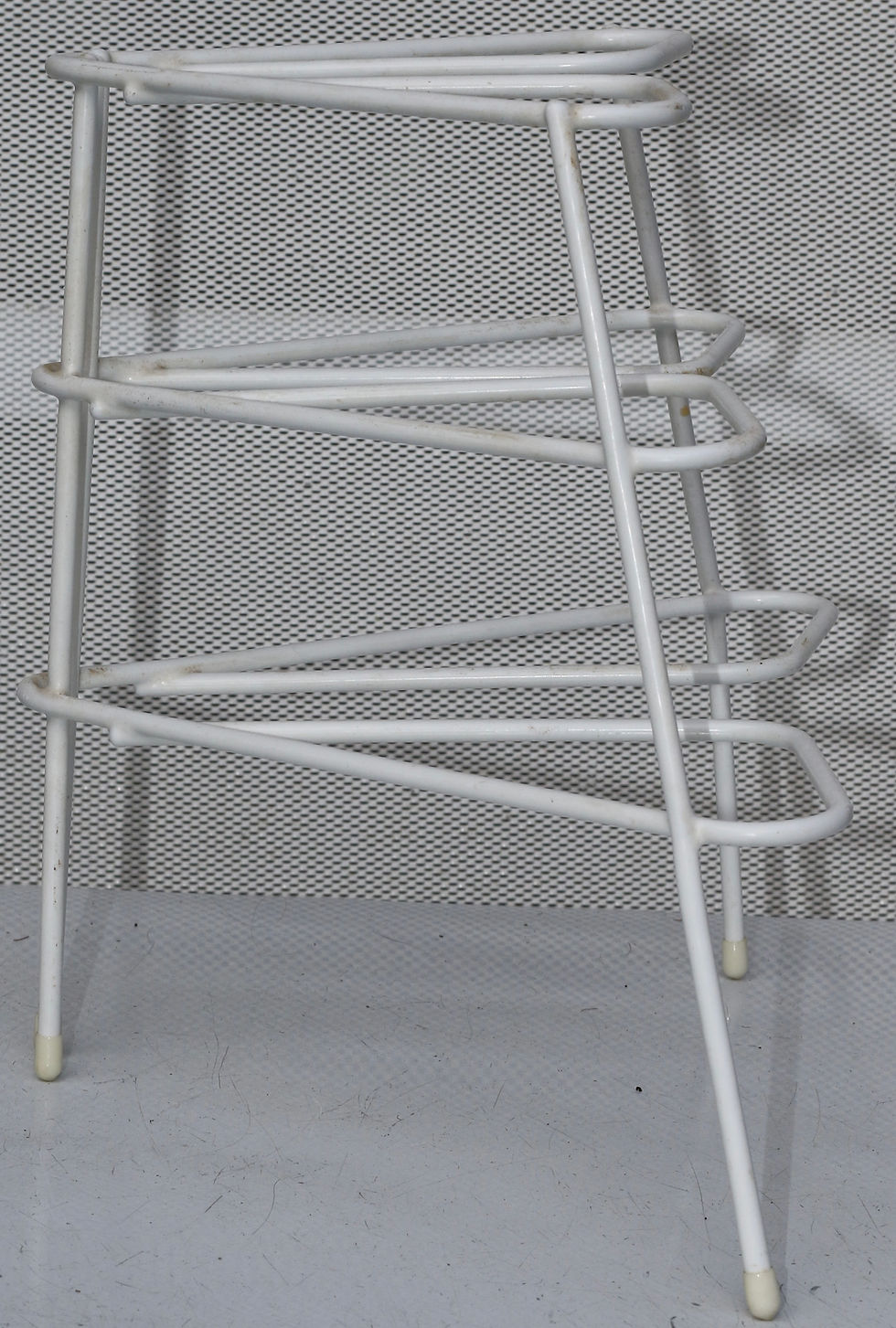 Thumbnail: Preloved Vintage Retro Plate Rack, Corner Plate Stand, Plate Holder