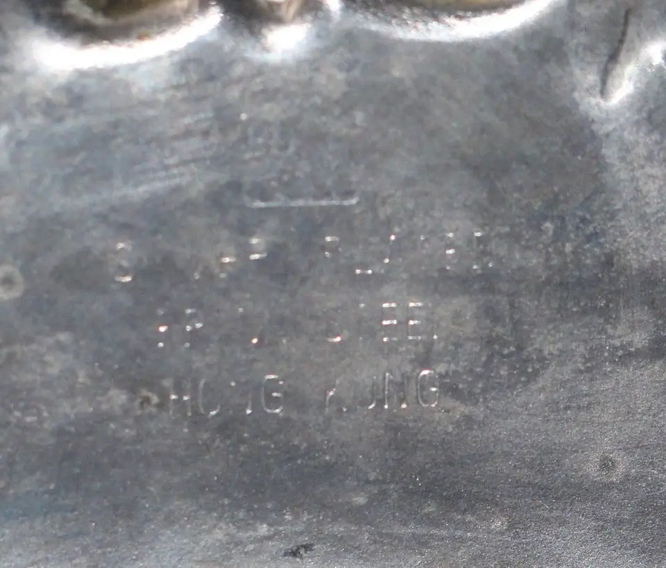 Miniaturbild: Preloved Metal Shell Tray, Clam Dish