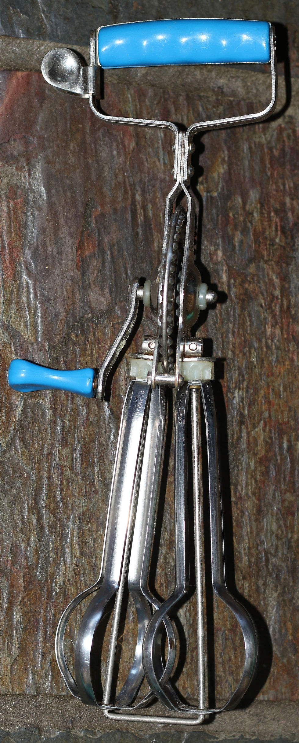 Thumbnail: Preloved Metal Swift Whip Hand Beater with thumb rest, made in Australia