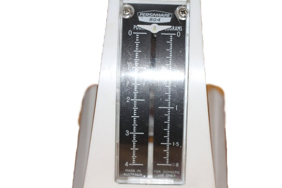 Miniatura: Preloved 1970's Persinware 804 scales and box