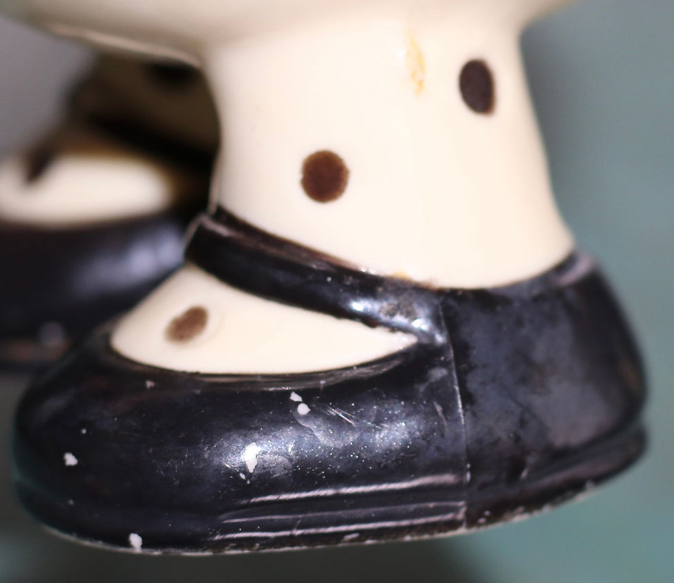 Thumbnail: Preloved Egg on legs egg cup, Egg Cup Holder