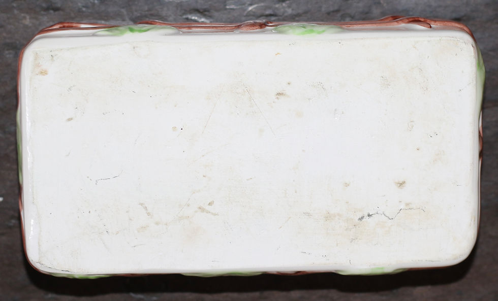 Miniatura: Preloved Ceramic Cow Butter Box Keeper, Ceramic Butter Dish