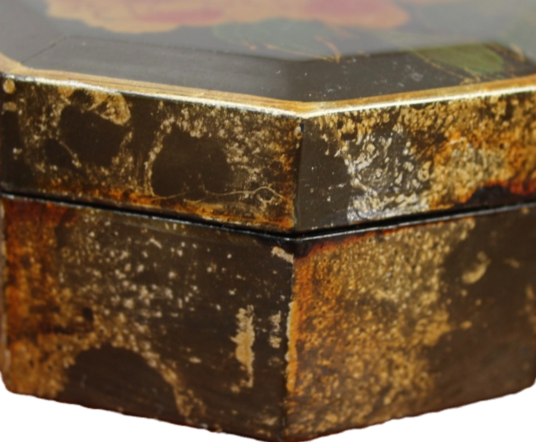 Thumbnail: Preloved Small Floral Trinket Box