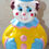 縮圖：Preloved Roly Poly clown toy with chime, Wobble Toy, Clown Toy With Chim