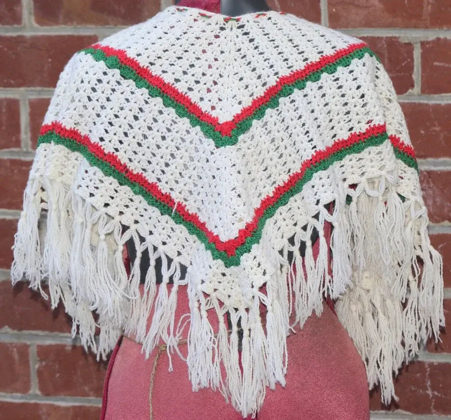 Thumbnail: Preloved Woollen shawl for adult