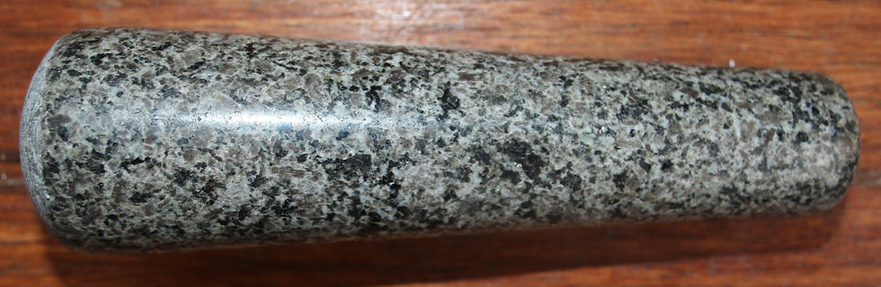 Miniatura: Preloved Stone Mortar and Pestle, Granite Mortar and Pestle