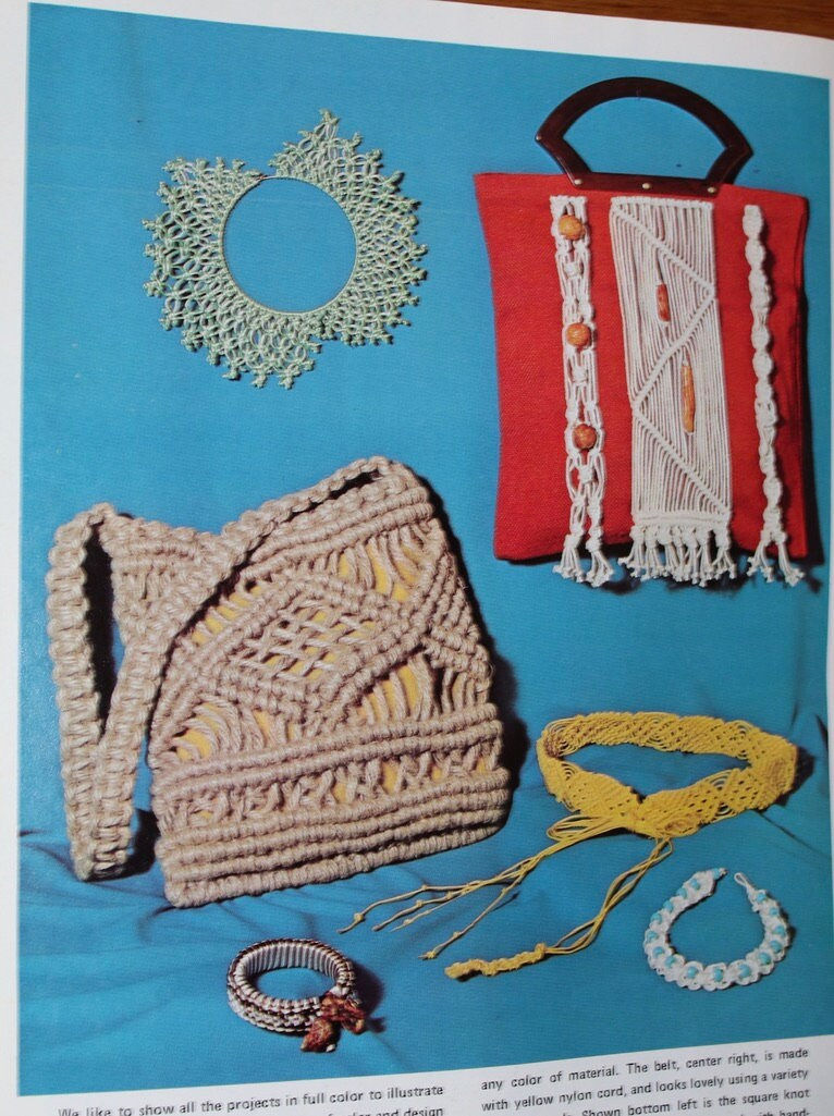 Miniaturbild: Preloved Macrame Start to Finish H-193. OOP patterns.