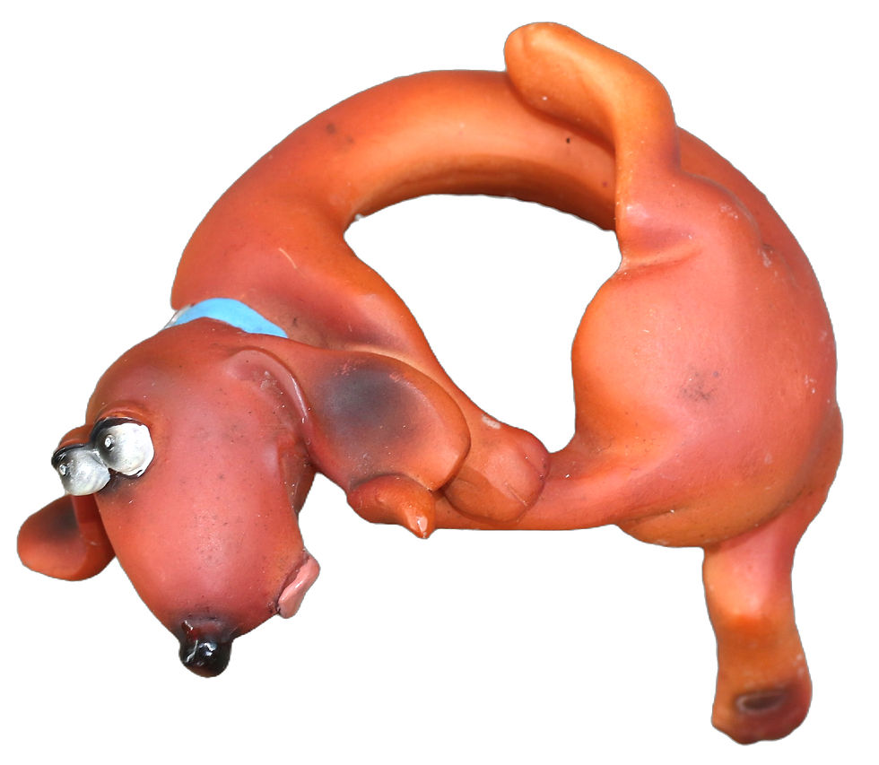 Миниатюра: Preloved Dopey Dog Wine Bottle Topper
